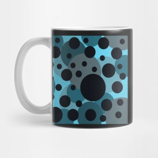 retro polka dot pop art Mug